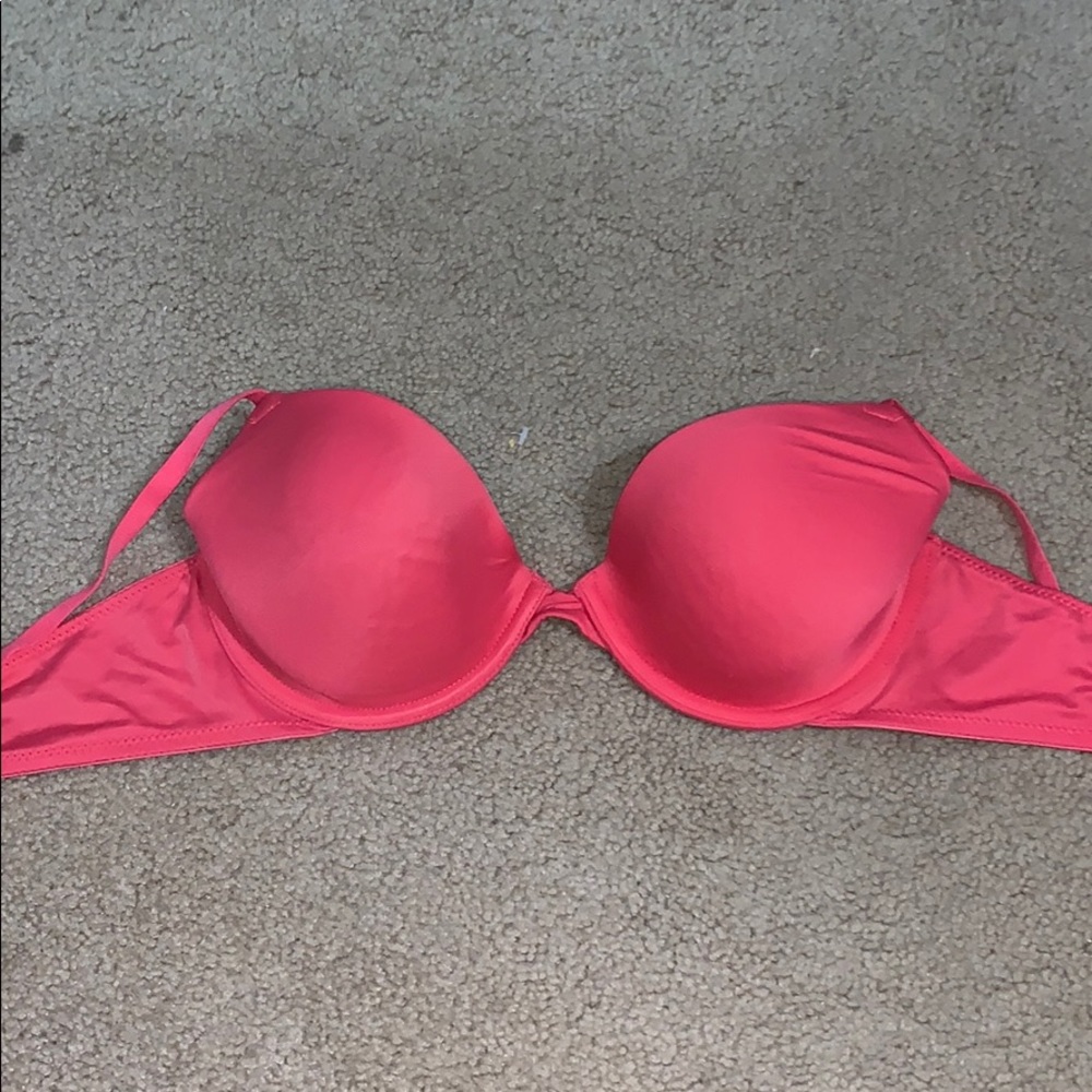 Pink bra